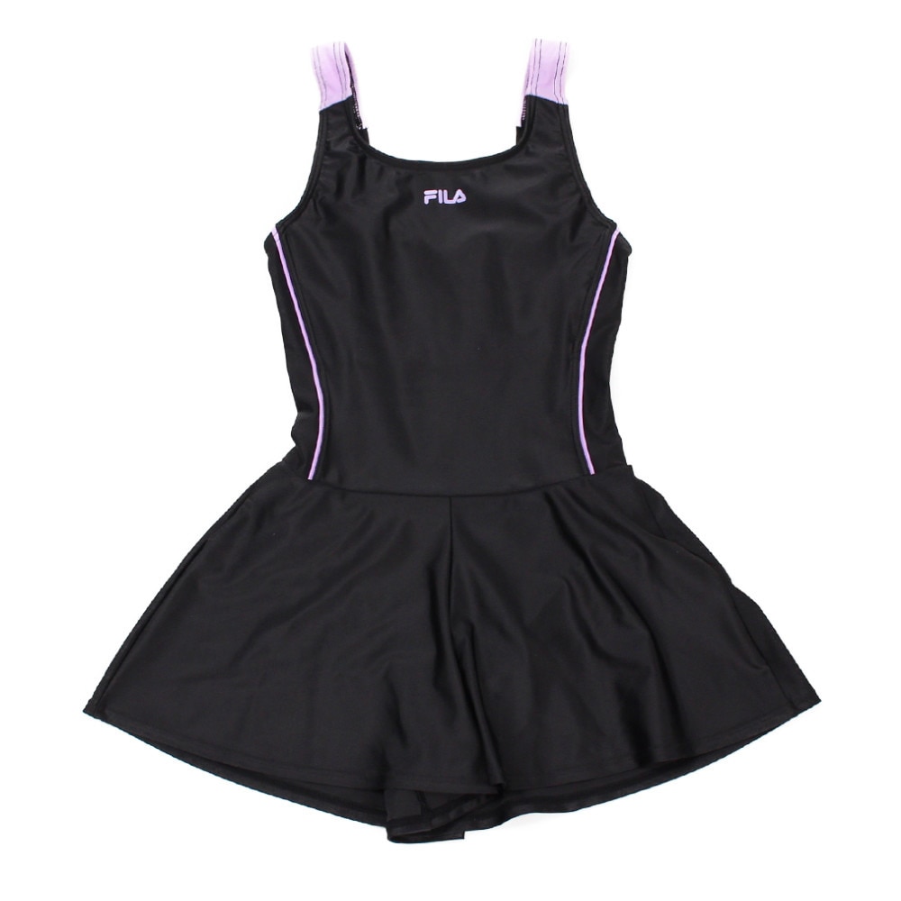 フィラ（FILA）（キッズ）キュロパンAライン 124685BPL1 スクール水着 女の子 ガールズ ワンピース