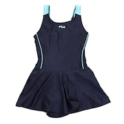 (キッズ)ガールズ キュロパンAライン 124685NSA1 スクール水着 女の子 ワンピース