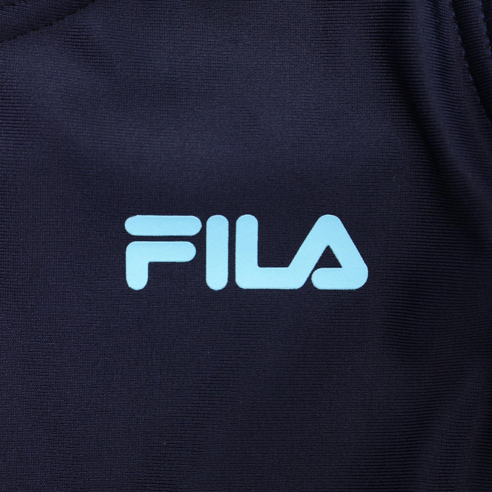 フィラ（FILA）（キッズ）めくれ防止タンキニ 125686NSA1 スクール水着 セパレート 女の子 ガールズ ワンピース UVカット