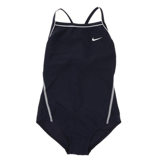 スクール水着 女の子 水泳 ワンピース 01 ジュニア 女児 女子 撥水 ネイビー ナイキ スーパースポーツゼビオ