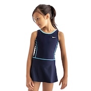 ナイキ（NIKE）（キッズ）スクール水着 ジュニア 女子 水泳 ガールズスカートワンピース 1991002-06　撥水　速乾