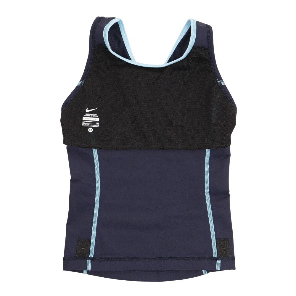 ナイキ（NIKE）（キッズ）スクール水着 ジュニア 女子 水泳 ガールズセパレーツ 1991003-06 撥水 速乾 めくれ防止