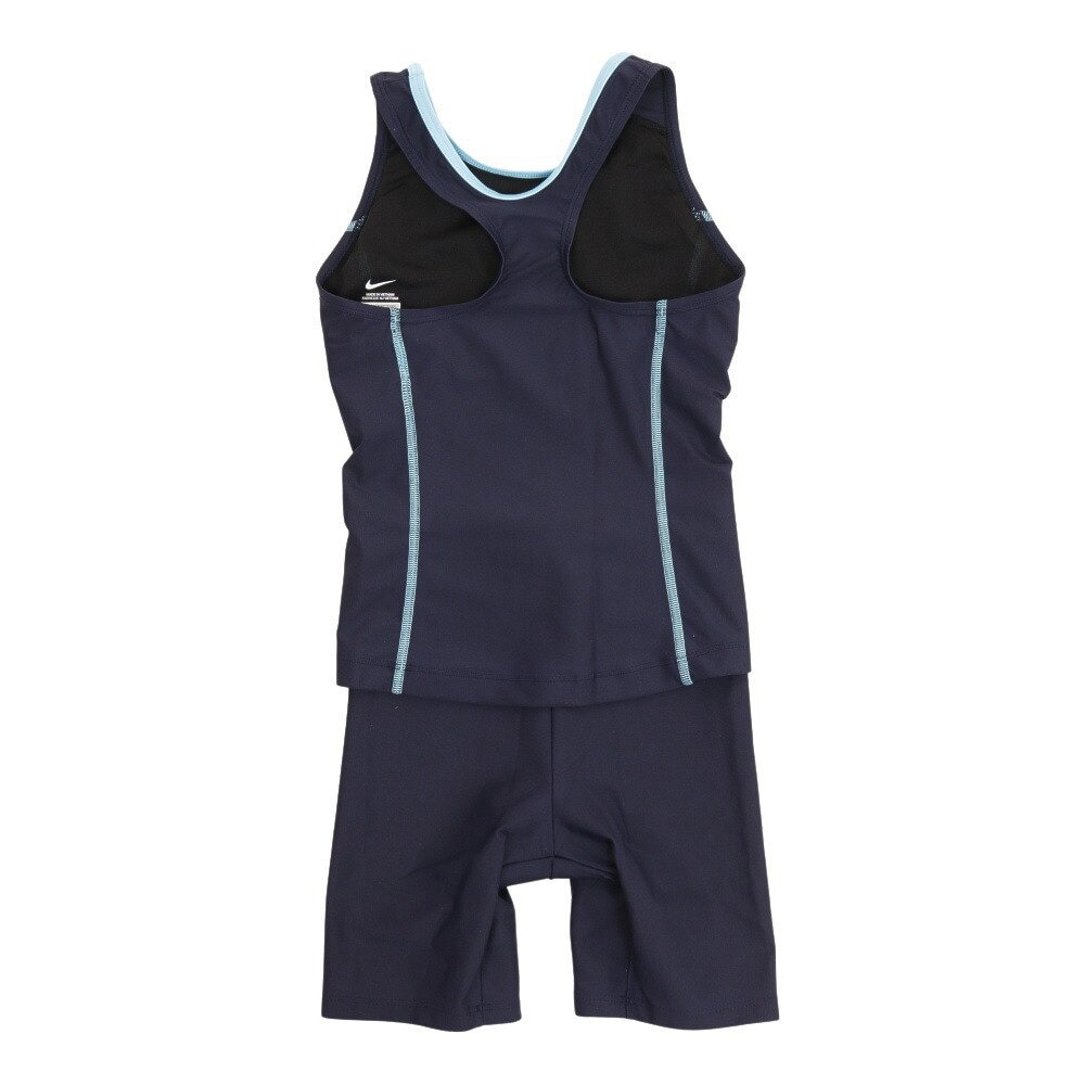 ナイキ（NIKE）（キッズ）スクール水着 ジュニア 女子 水泳 ガールズセパレーツ 1991003-06 撥水 速乾 めくれ防止
