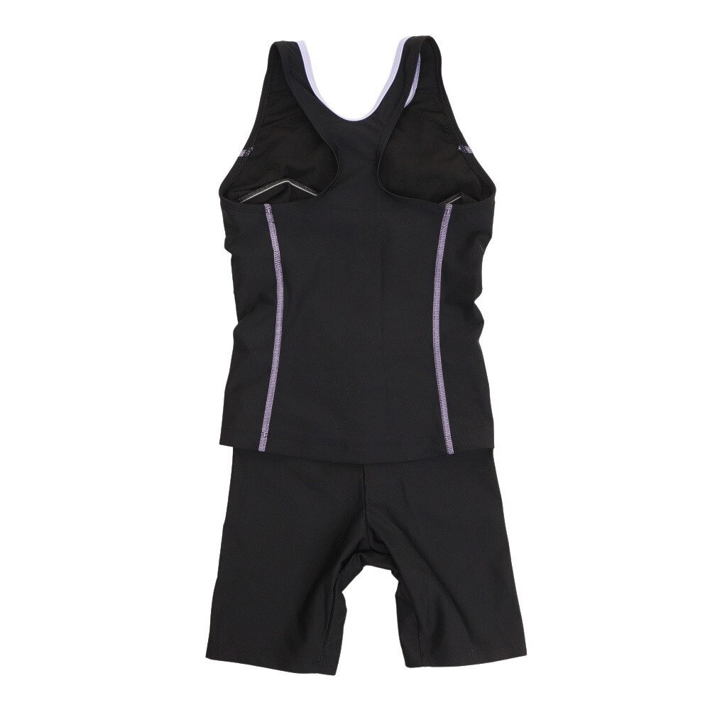 ナイキ（NIKE）（キッズ）スクール水着 ジュニア 女子 水泳 ガールズセパレーツ 1991003-12 撥水 速乾 めくれ防止