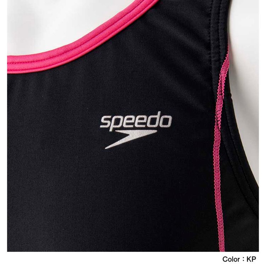 スピード（SPEEDO）（キッズ）スクール水着 ジュニア 女子 水泳 ロデーセパレーツ SFG22015 KP
