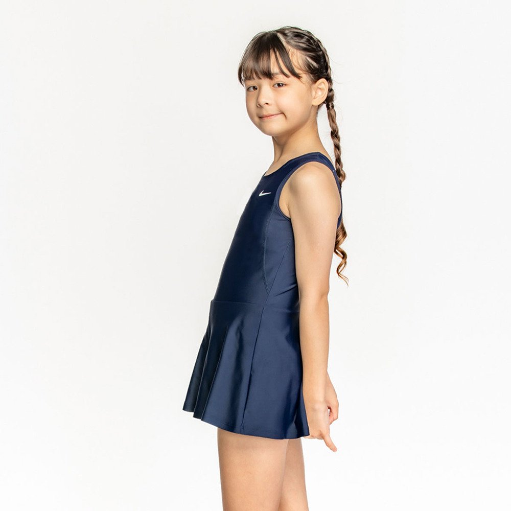 ナイキ（NIKE）（キッズ）スクール水着 ジュニア 女子 水泳 ガールズ キュロットワンピース 1991082-008