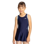 (キッズ)スクール水着 ジュニア 女子 水泳 キュロットワンピース 110-170センチ 1991106-006 スク水 学校 部活 学生 小学生 中学生アスリート