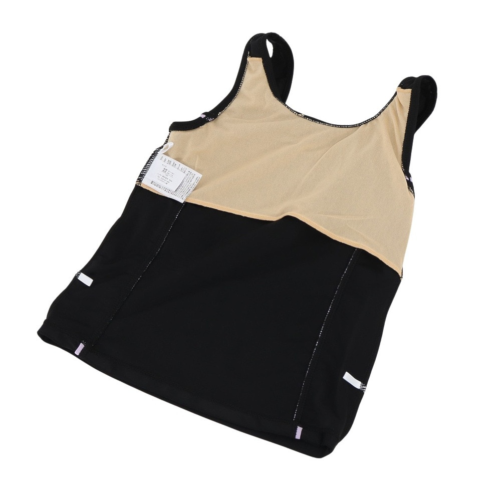 フィラ（FILA）（キッズ）ジュニア 女子 水泳 Tシャツセット オン スクール水着 125666-PPL
