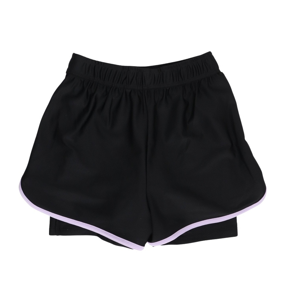 フィラ（FILA）（キッズ）ジュニア 女子 水泳 Tシャツセット オン スクール水着 125666-PPL