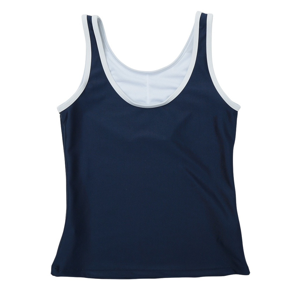 アナップ（ANAP）（キッズ）ジュニア 女子 水泳 オンスクール水着 Tシャツ付き セパレート 3点セット 紺×青 372855-25NVY UVカット UPF50+
