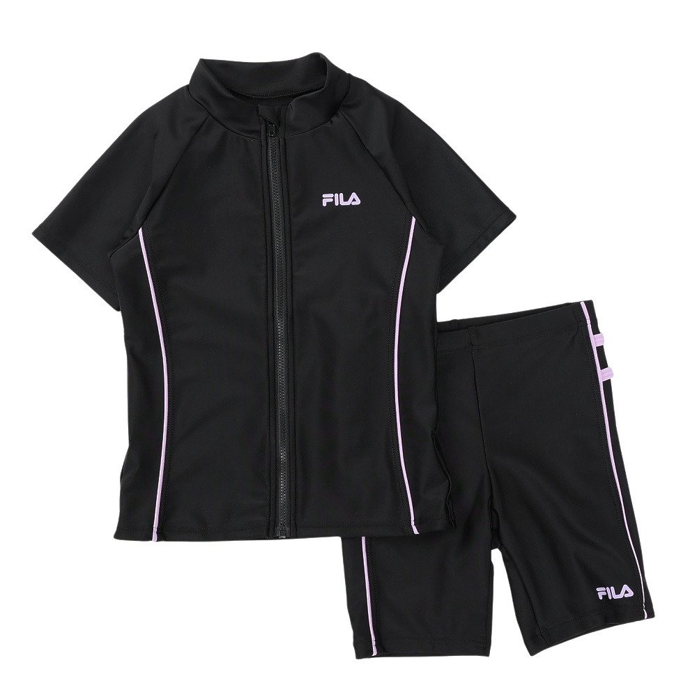 フィラ（FILA）（キッズ）スクール水着 ジュニア 女子 水泳 捲れ防止