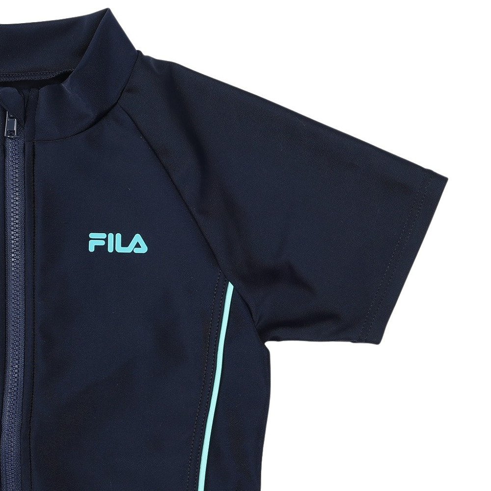 ※冬里 フィラ（FILA）（キッズ）スクール水着 ジュニア 女子 水泳 捲れ防止