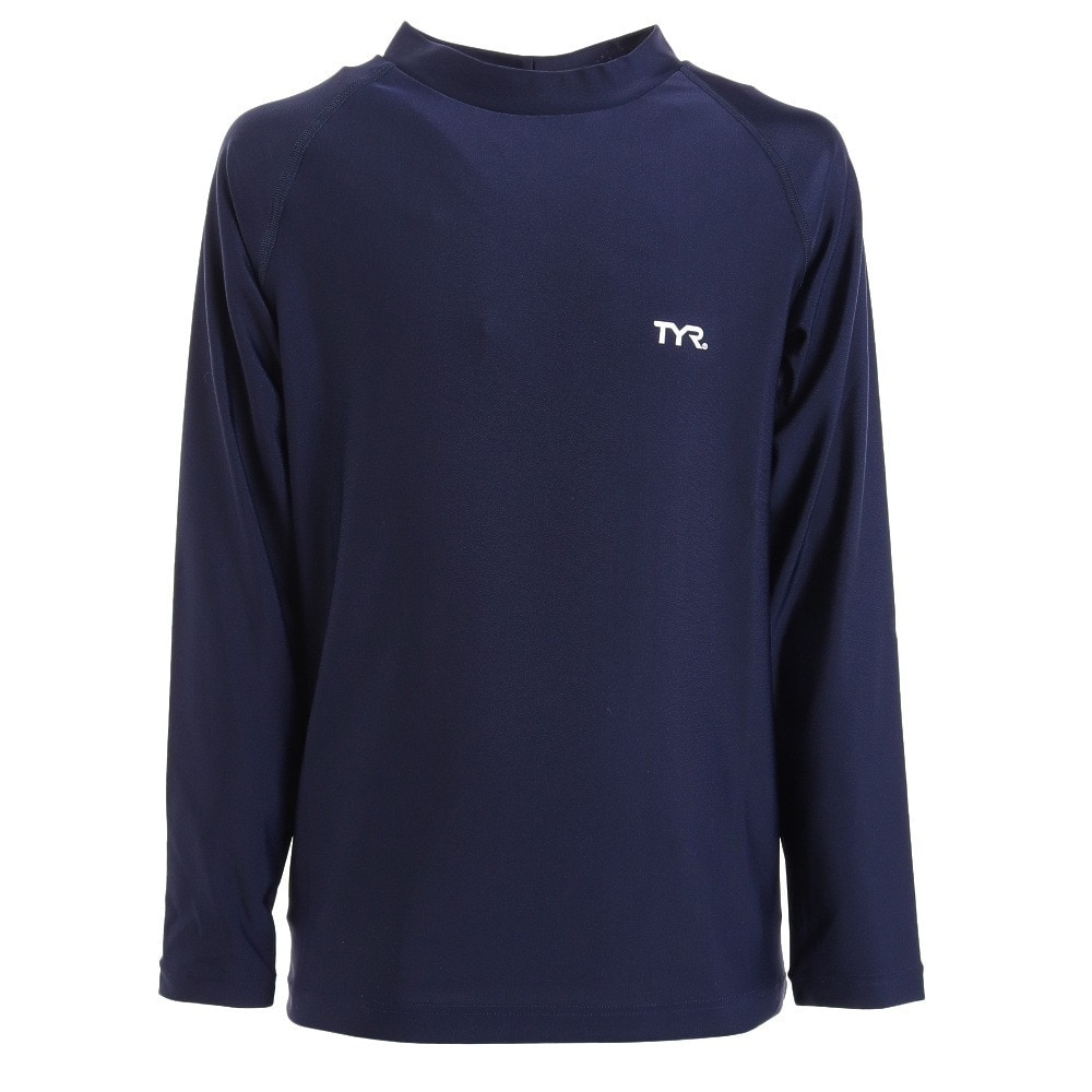 ティア（TYR）（キッズ）ジュニア 長袖ラッシュガード UVカット TSCHRASH122X NVY
