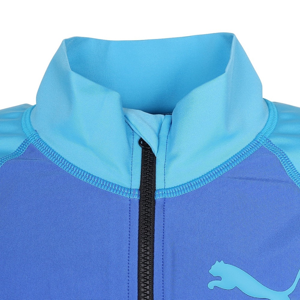 プーマ（PUMA）（キッズ）ジュニア スイム フルジップ 長袖 ラッシュガード 947017 01