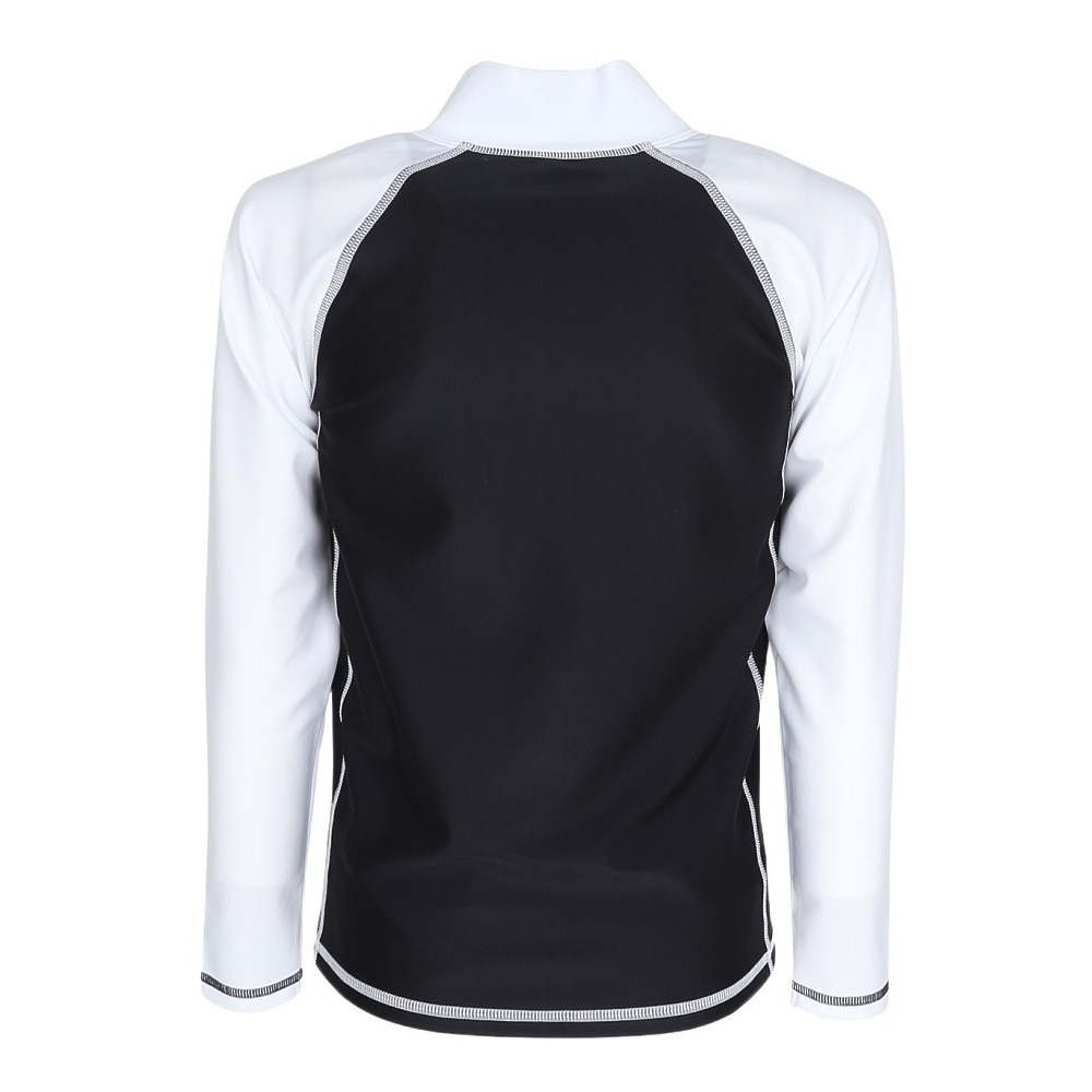 プーマ（PUMA）（キッズ）ラッシュガード ジュニア フルジップ 長袖 130-160センチ 947017 03  UVカット 紫外線対策 日焼け対策 男の子 女の子 学校 体育 