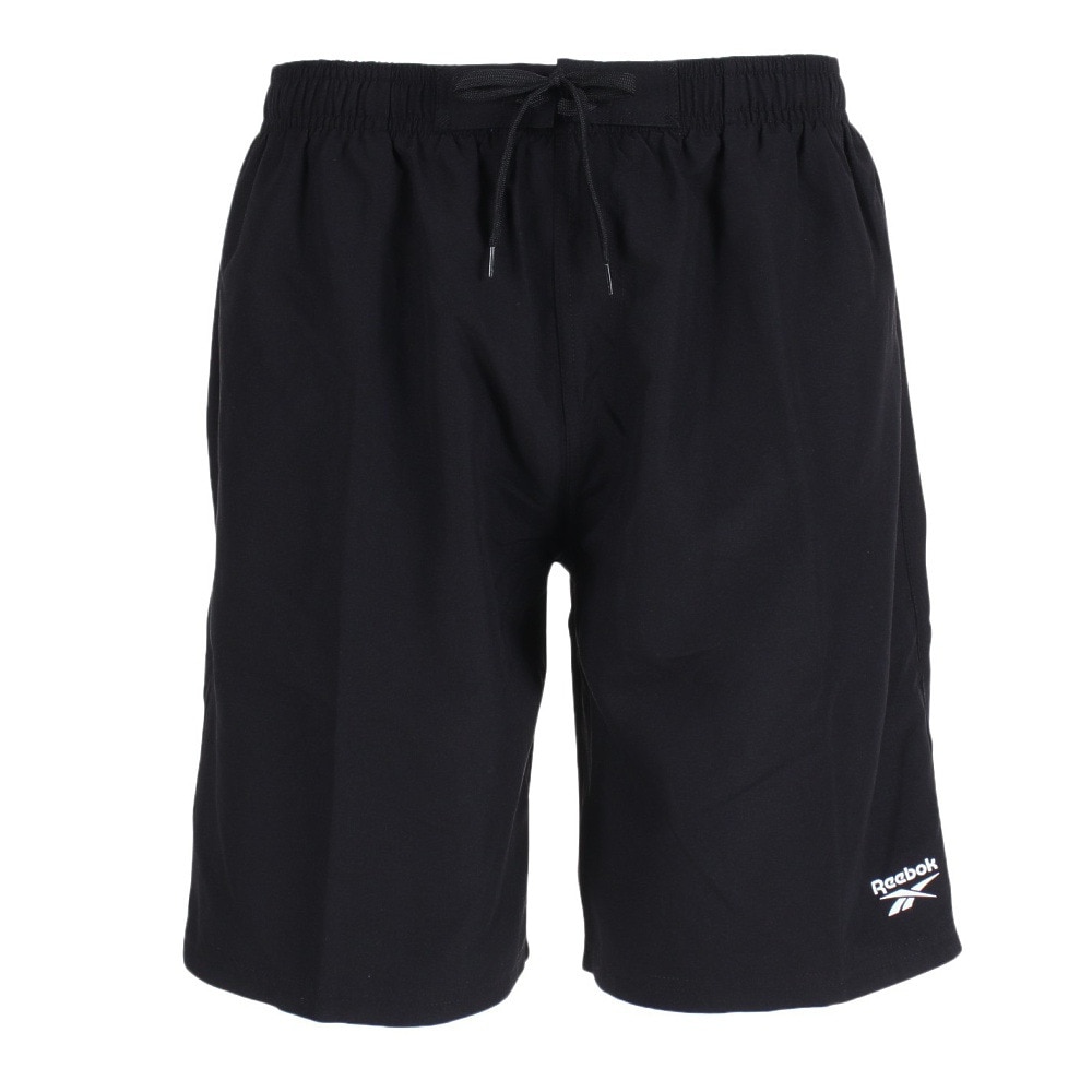 リーボック（REEBOK）（メンズ）海パン ハーフパンツ 無地 サーフパンツ トランクス 420-700-C-BK