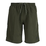 (メンズ)水着 ハーフパンツ サーフトランクス 無地 カーキ 420-700-C-KH