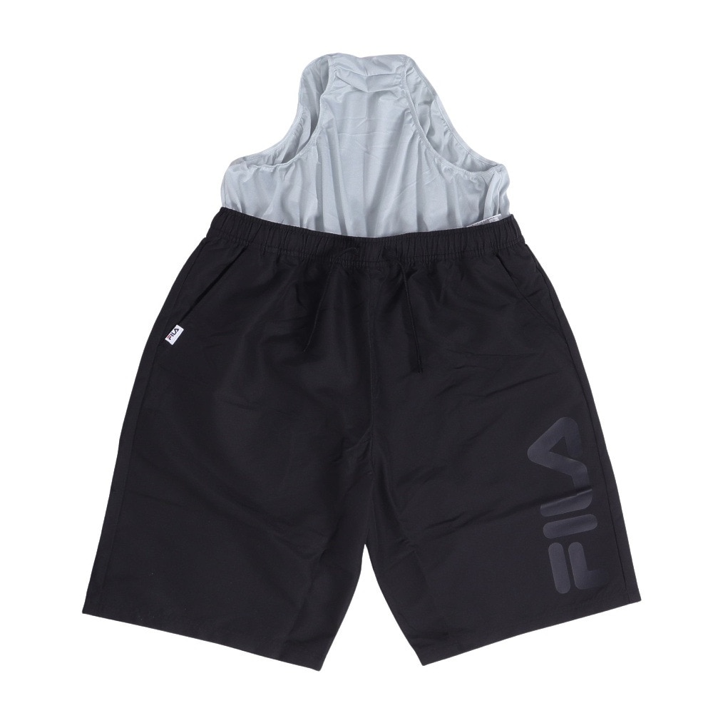 フィラ（FILA）（メンズ）水着 海水パンツ サーフパンツ トランクス ユーティリティロゴショーツ 424201-BK