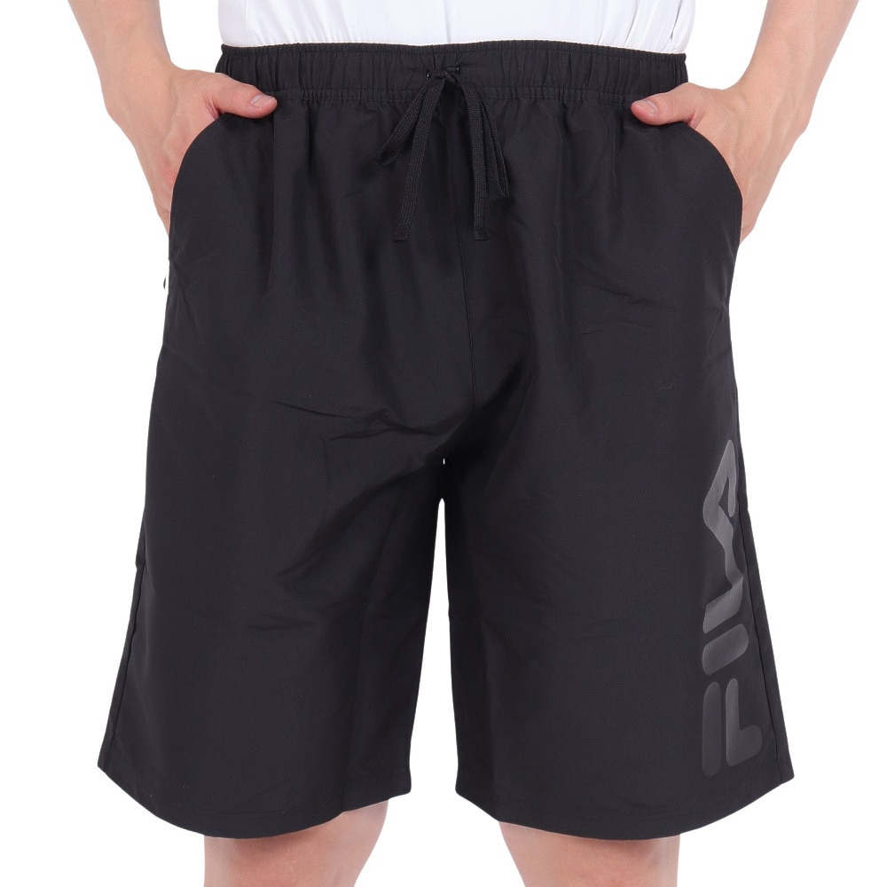 フィラ（FILA）（メンズ）水着 海水パンツ サーフパンツ トランクス ユーティリティロゴショーツ 424201-BK