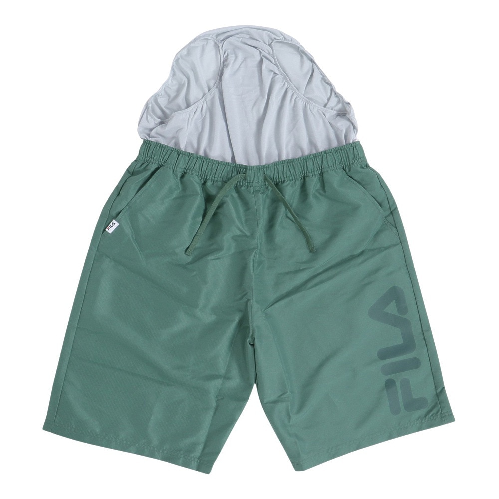 フィラ（FILA）（メンズ）水着 海水パンツ サーフパンツ トランクス ユーティリティ ロゴショーツ 424201-DGN