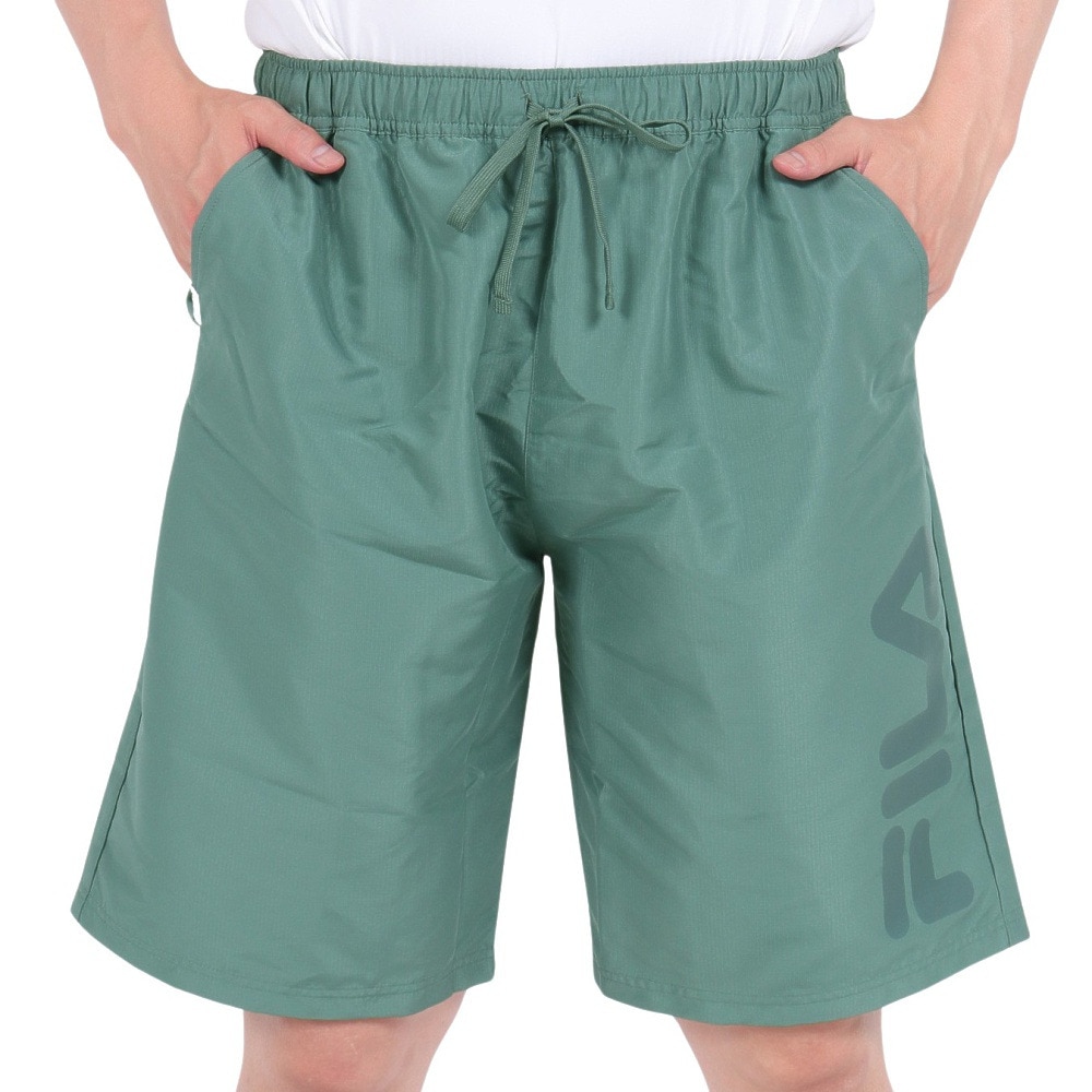 フィラ（FILA）（メンズ）水着 海水パンツ サーフパンツ トランクス ユーティリティ ロゴショーツ 424201-DGN