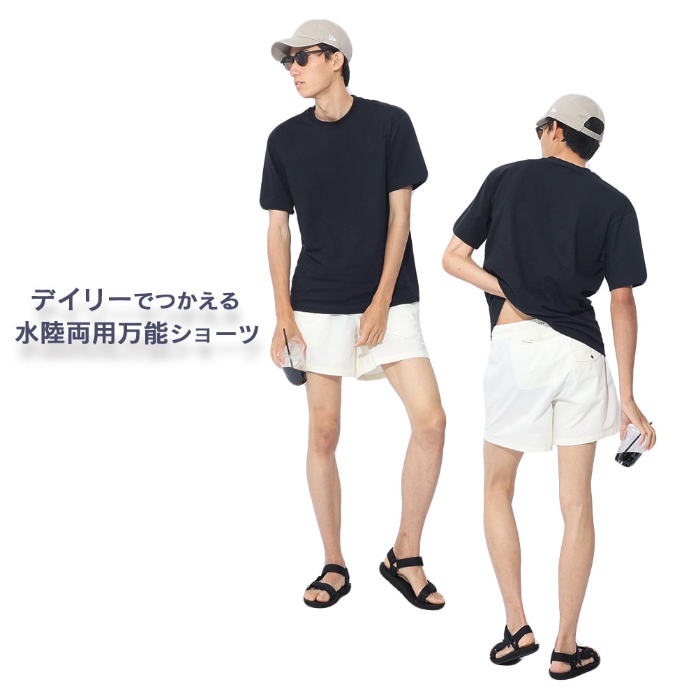オンヨネ（ONYONE）（メンズ）ハーフパンツ リラックス ショーツ RELAX SHORTS BIP92603 100 水陸両用 UVカット 撥水