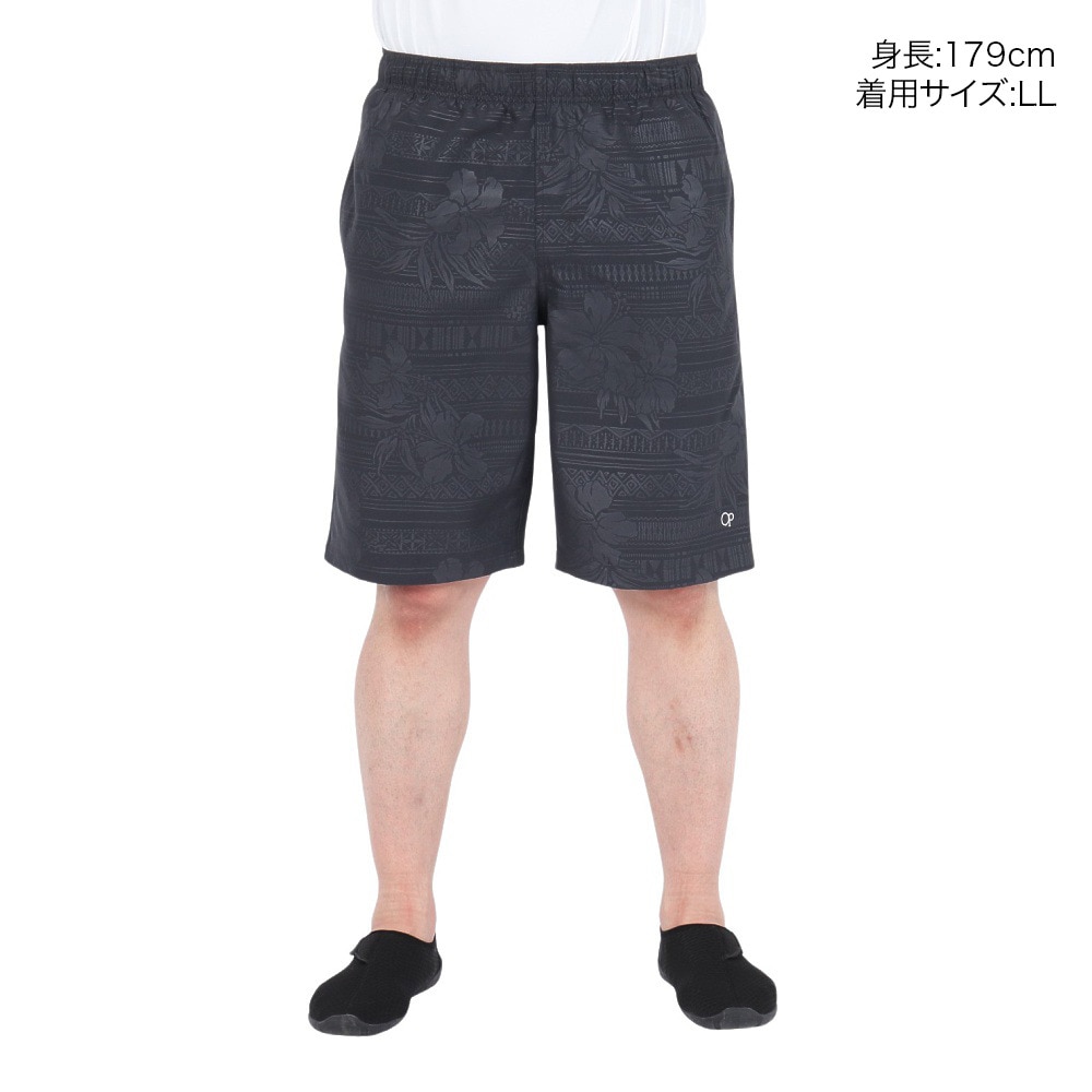 オーシャンパシフィック（Ocean Pacific）（メンズ）リゾート水着 レギュラートランクス インナーショーツ付き 515400BK