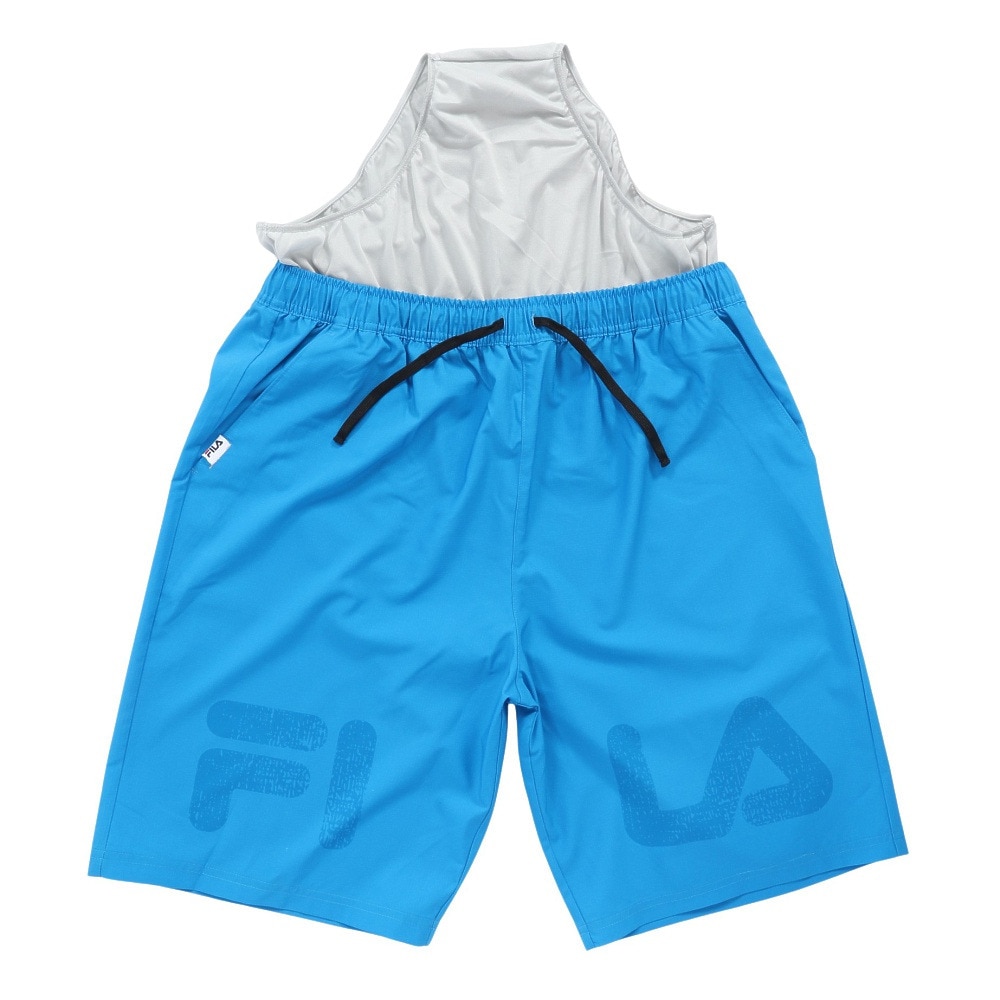 フィラ（FILA）（メンズ）リゾート水着 かすれプリントトランクス メッシュインナー付き 425202 -BL