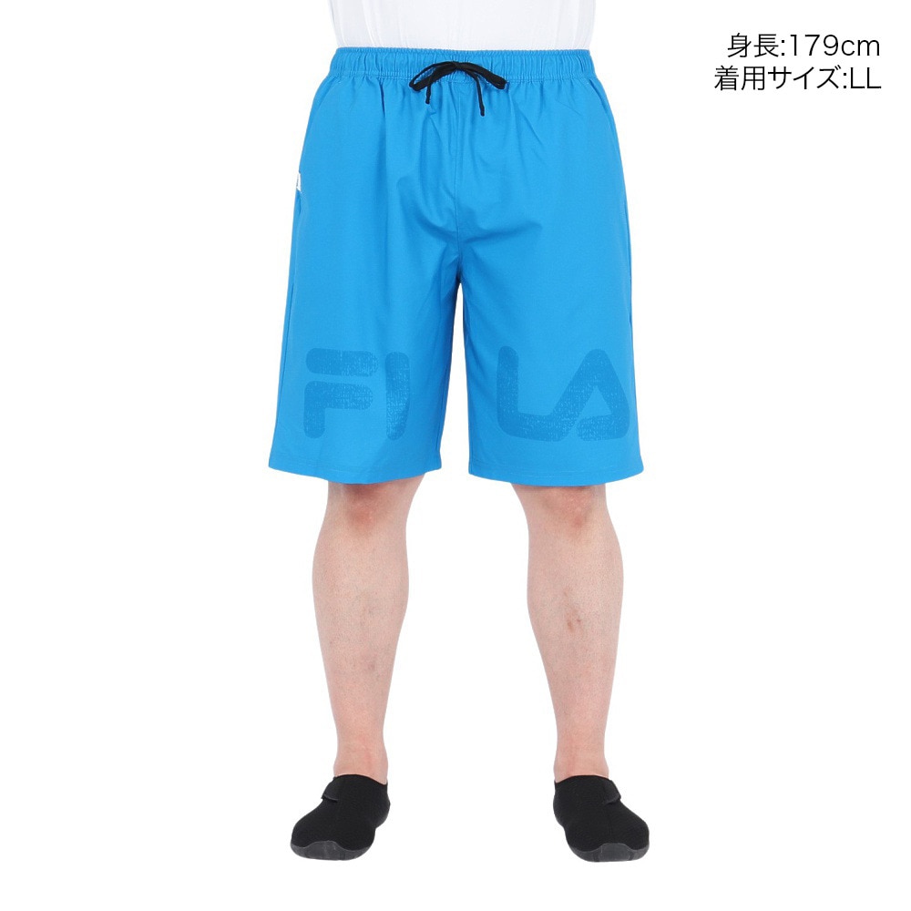 フィラ（FILA）（メンズ）リゾート水着 かすれプリントトランクス メッシュインナー付き 425202 -BL