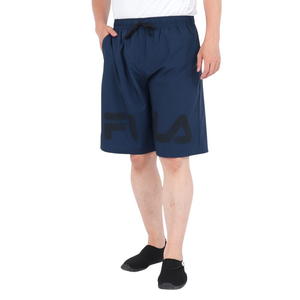 フィラ（FILA）（メンズ）リゾート水着 かすれプリントトランクス メッシュインナー付き 425202 -NV