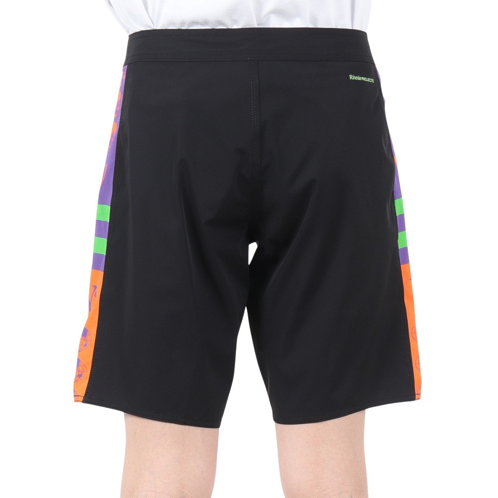 リヴィアプロジェクツ（Rivvia Projectu）（メンズ）DISCLOSURE GLOBAL TOUR 19インチ TRUNK ボードショーツ RBO-25114-BLK