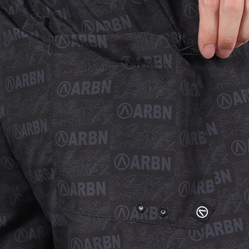 エアボーン（ARBN）（メンズ）スイム トランクス AB25SSM-APP805BLK
