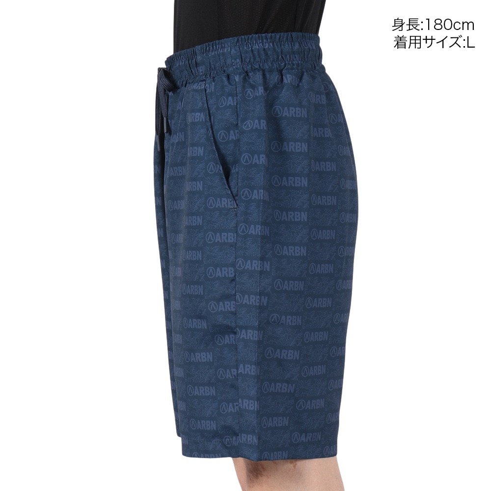 エアボーン（ARBN）（メンズ）スイム トランクス AB25SSM-APP805NVY
