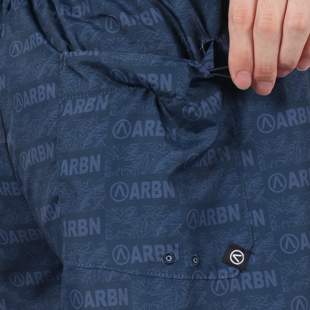 エアボーン（ARBN）（メンズ）スイム トランクス AB25SSM-APP805NVY