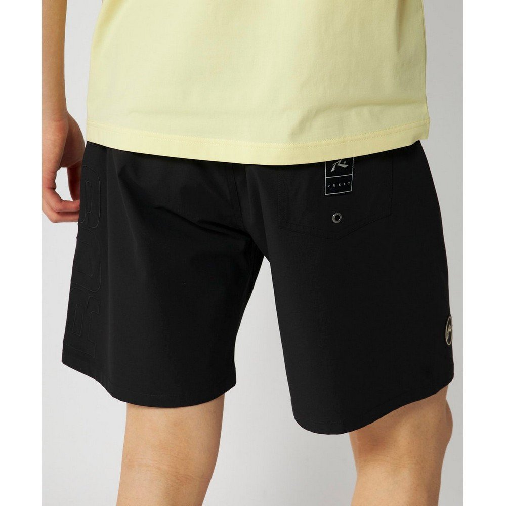 ラスティ（RUSTY）（メンズ）ショートパンツ サイドパネルトランクス 916404BK