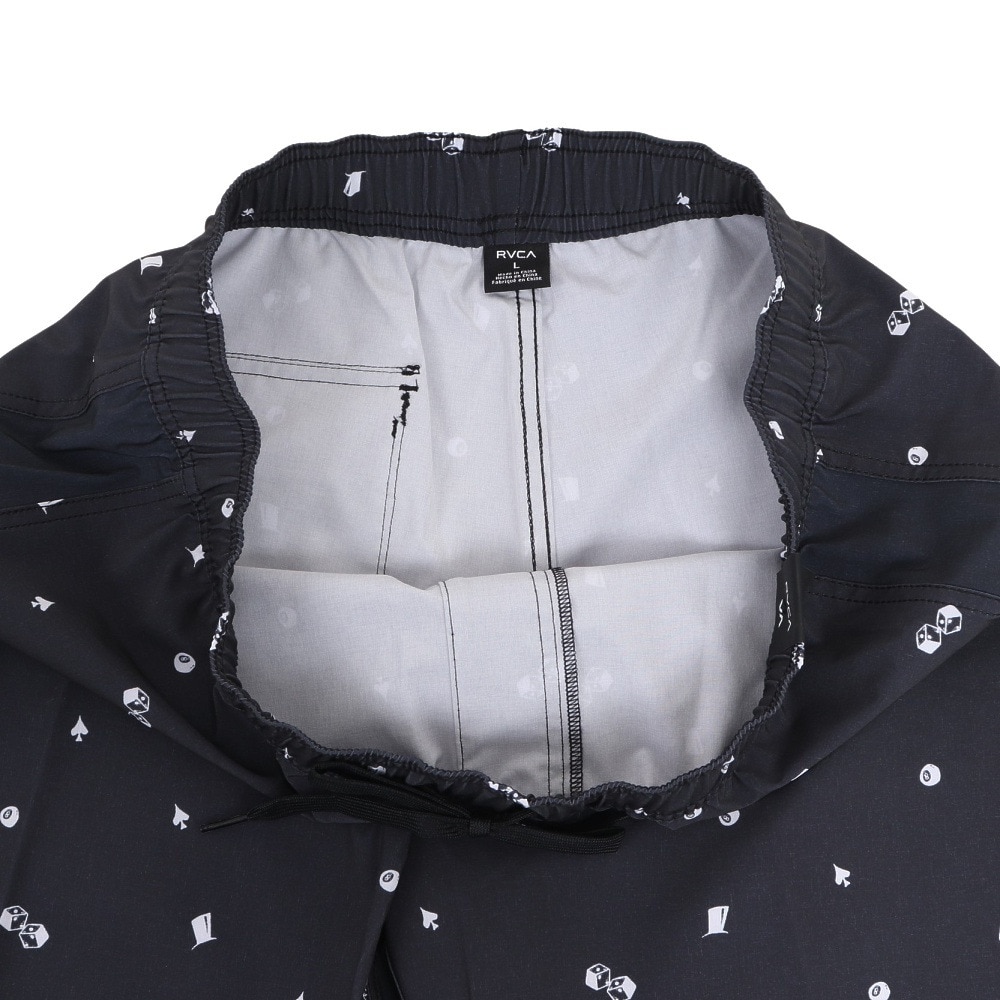 ルーカ（RVCA）（メンズ）水着 海パン ショート丈 ボードショーツ サーフパンツ PERRY MIX BS BD041525 BLK