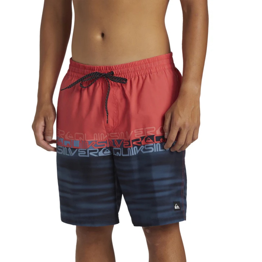 クイックシルバー（Quiksilver）（メンズ）水着 海水パンツ EVERYDAY WORDBLOCK VOLLEY 19 ボードショーツ 24SPAQYJV03159RMC6