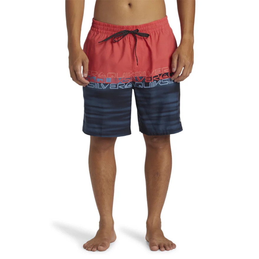 クイックシルバー（Quiksilver）（メンズ）水着 海水パンツ EVERYDAY WORDBLOCK VOLLEY 19 ボードショーツ 24SPAQYJV03159RMC6