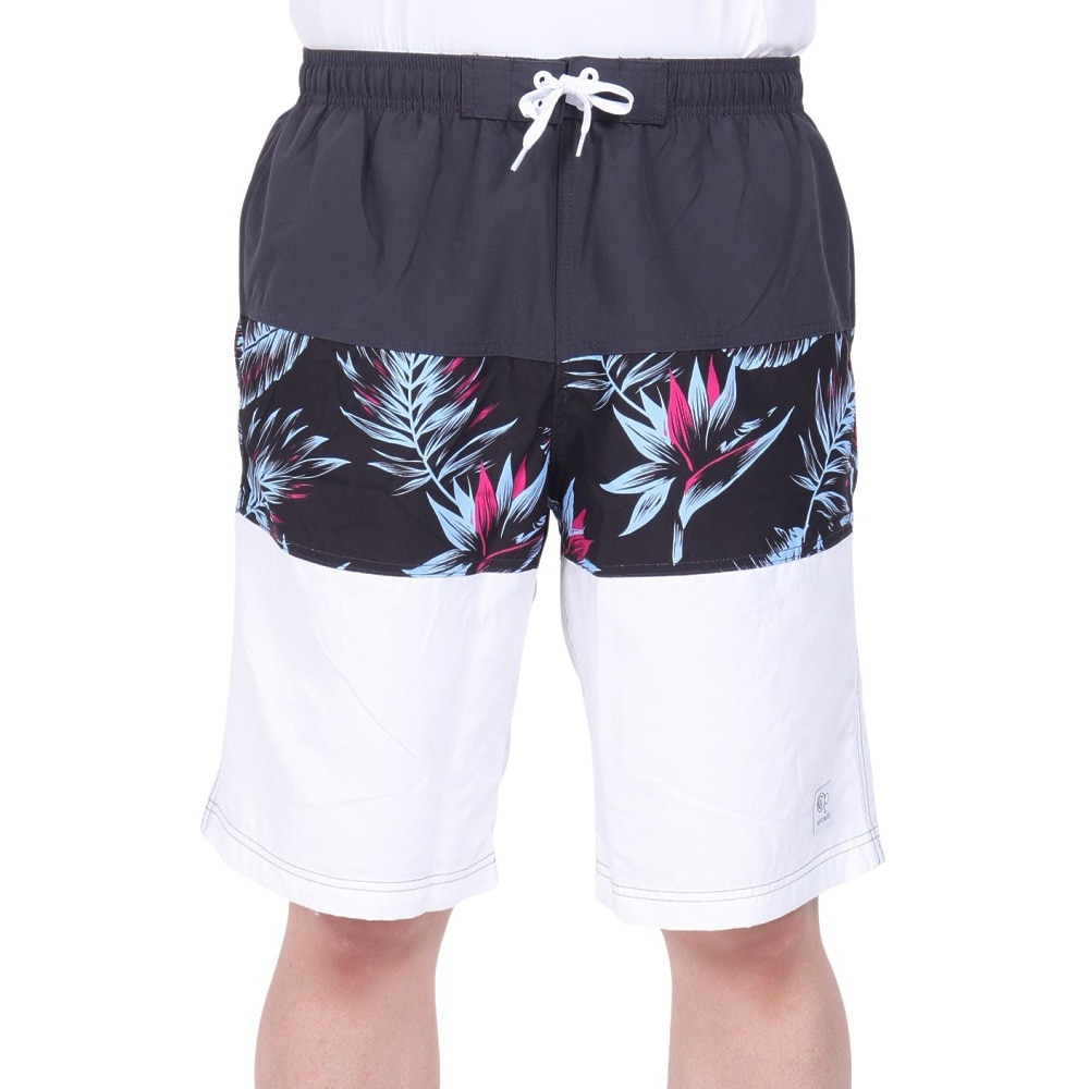 オーシャンパシフィック（Ocean Pacific）（メンズ）水着 サーフパンツ トランクス 切替 インナー付き 514425WHT