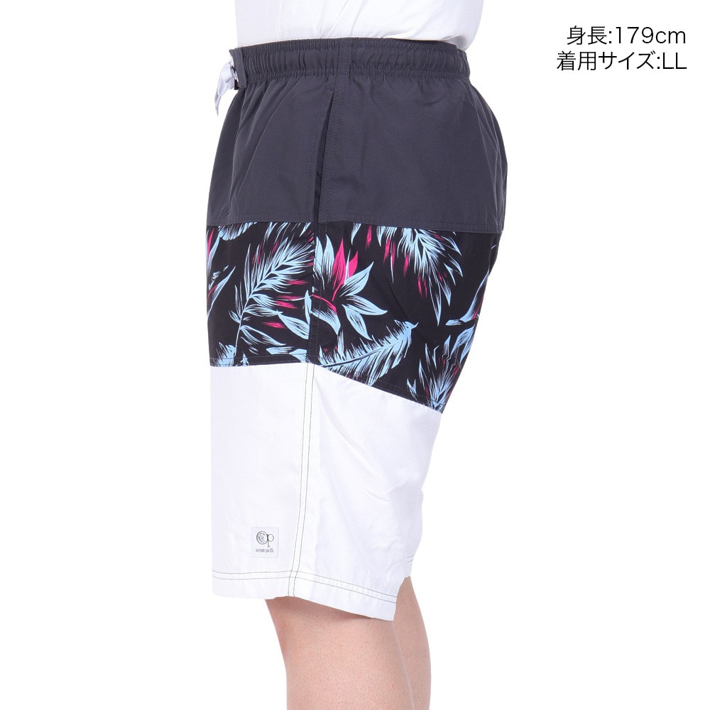 オーシャンパシフィック（Ocean Pacific）（メンズ）水着 サーフパンツ トランクス 切替 インナー付き 514425WHT
