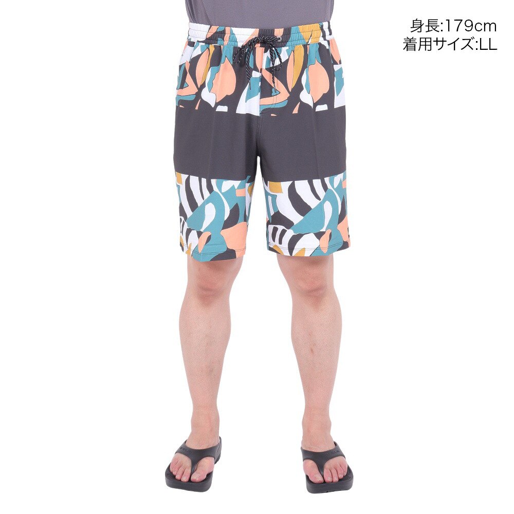 クイックシルバー（Quiksilver）（メンズ）ビーチバレー 20NB 水着 サーフパンツ 24SUQBS242023BLK