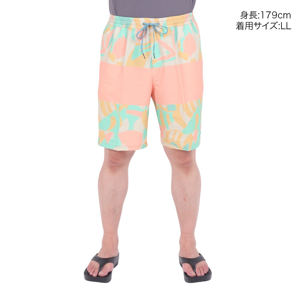 クイックシルバー（Quiksilver）（メンズ）ビーチバレー 20NB 水着 サーフパンツ 24SUQBS242023PNK