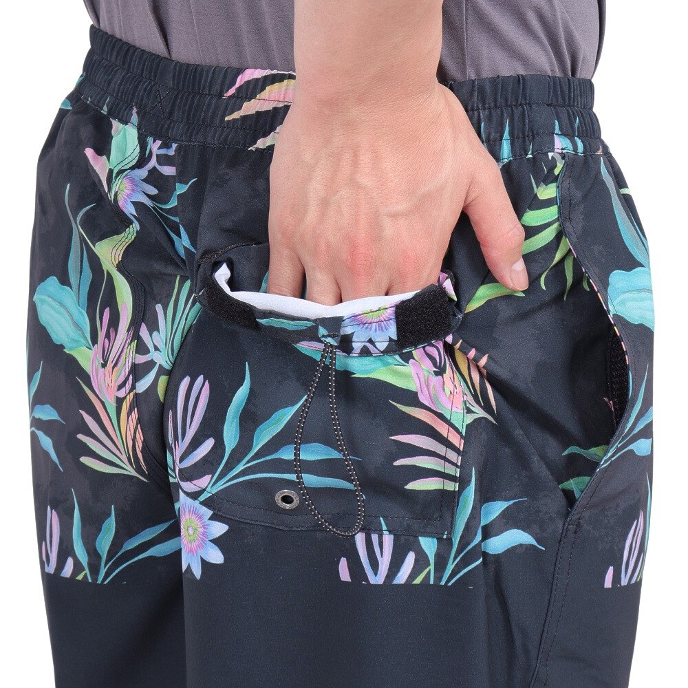 クイックシルバー（Quiksilver）（メンズ）TROPIC FEVER VOLLEY 20NB 水着 サーフパンツ 24SUQBS242024BLK