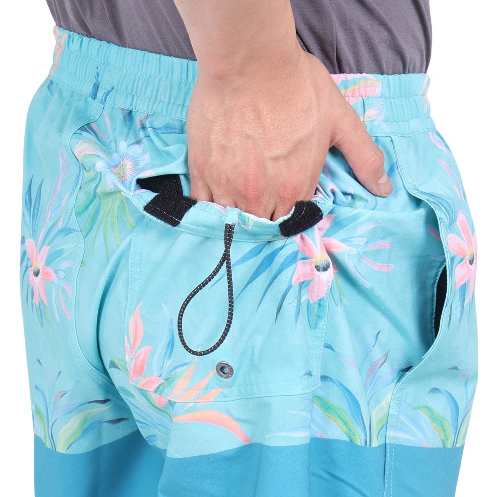 クイックシルバー（Quiksilver）（メンズ）TROPIC FEVER VOLLEY 20NB 水着 サーフパンツ 24SUQBS242024GRN