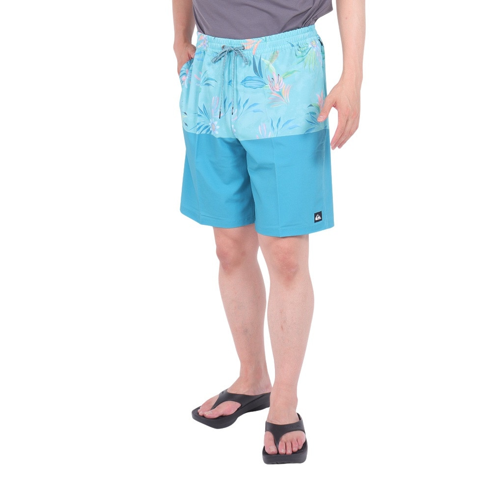 クイックシルバー（Quiksilver）（メンズ）TROPIC FEVER VOLLEY 20NB 水着 サーフパンツ 24SUQBS242024GRN