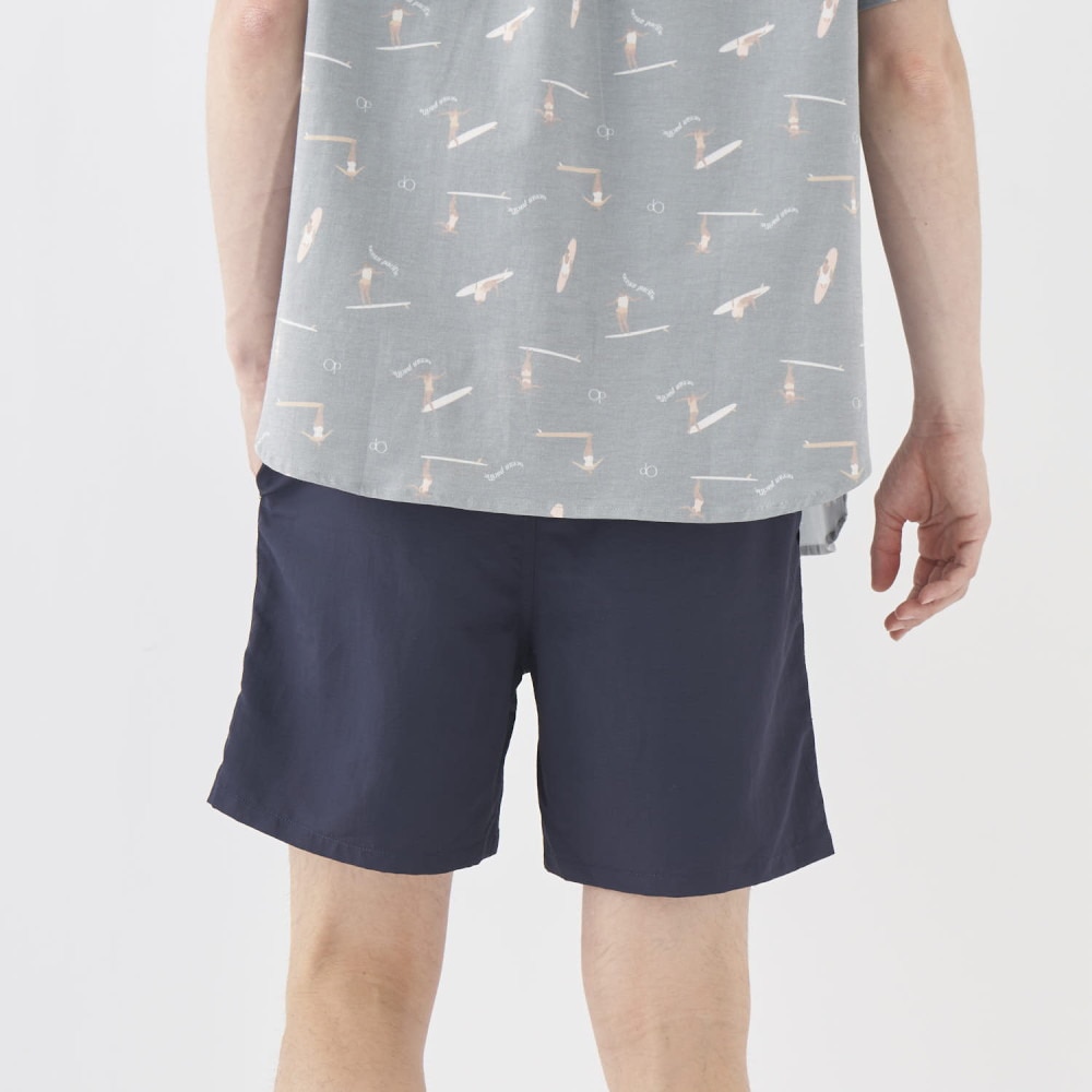 オーシャンパシフィック（Ocean Pacific）（メンズ）大きいサイズ 無地 ハイブリットショーツ 512400 NVY