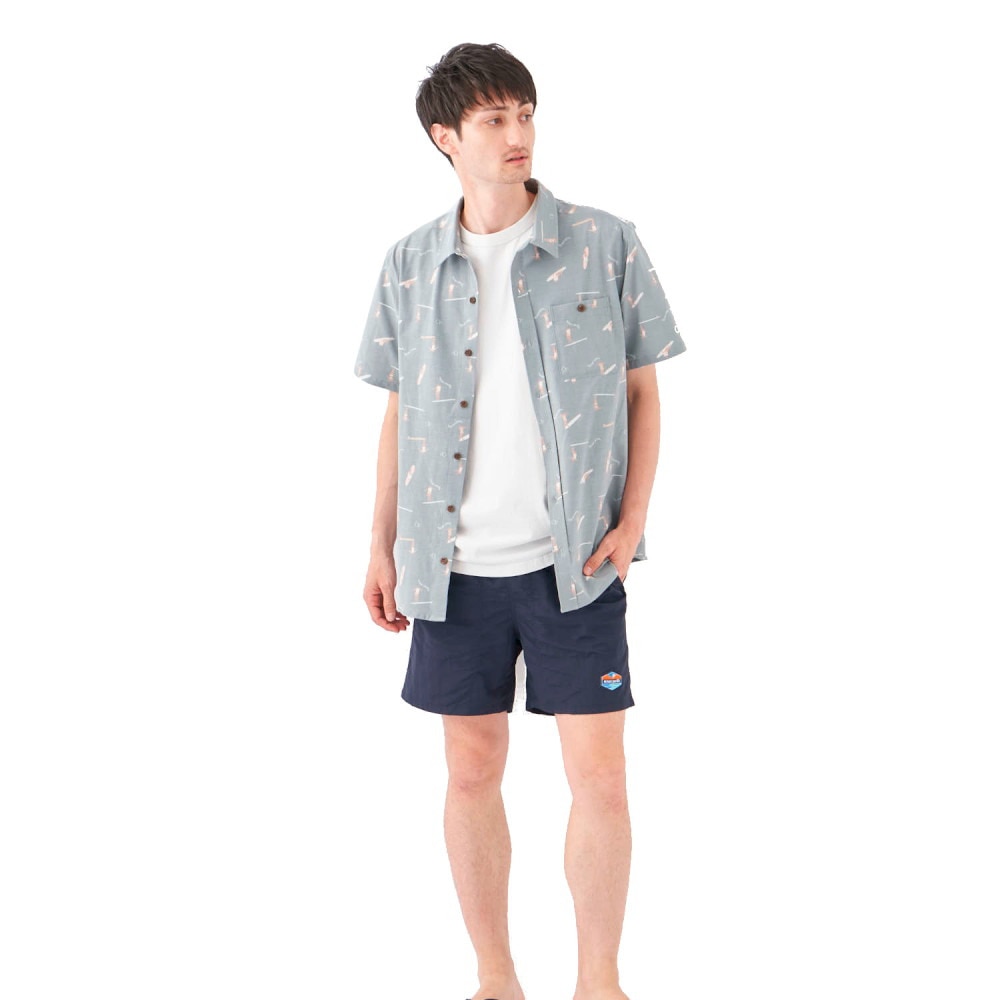 オーシャンパシフィック（Ocean Pacific）（メンズ）大きいサイズ 無地 ハイブリットショーツ 512400 NVY