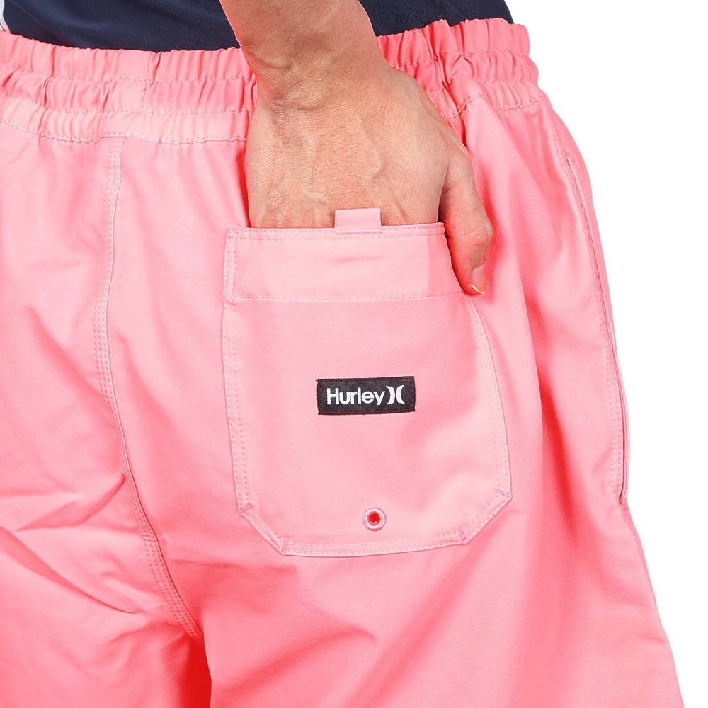 ハーレー（HURLEY）（メンズ）速乾 軽量 ストレッチ ハーフパンツ ボードショーツ ピンク OAO MAGIC VOLLEY17 22 MBS0010200-H618