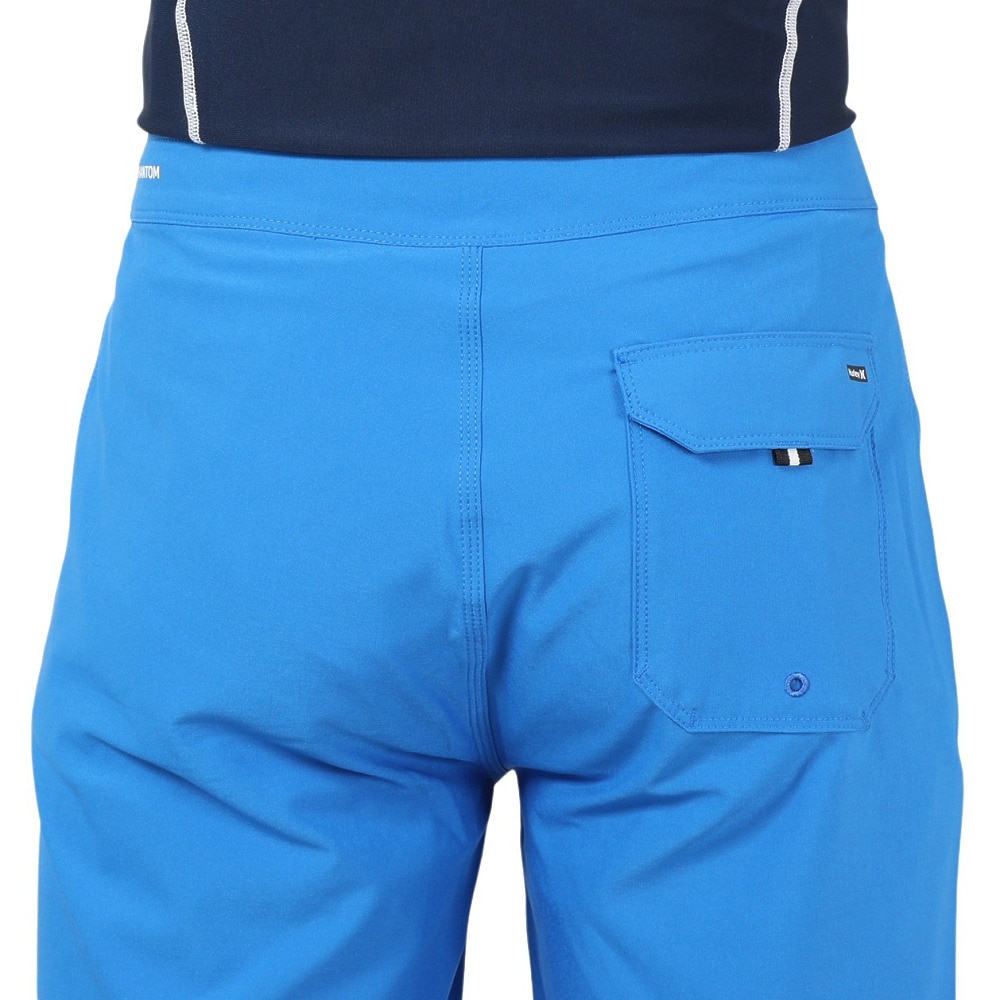 ハーレー（HURLEY）（メンズ）水着 海パン ハーフパンツ ボードショーツ ブルー PHANTOM ONE&ONLY SOLID 20 22 MBS0010240-H497