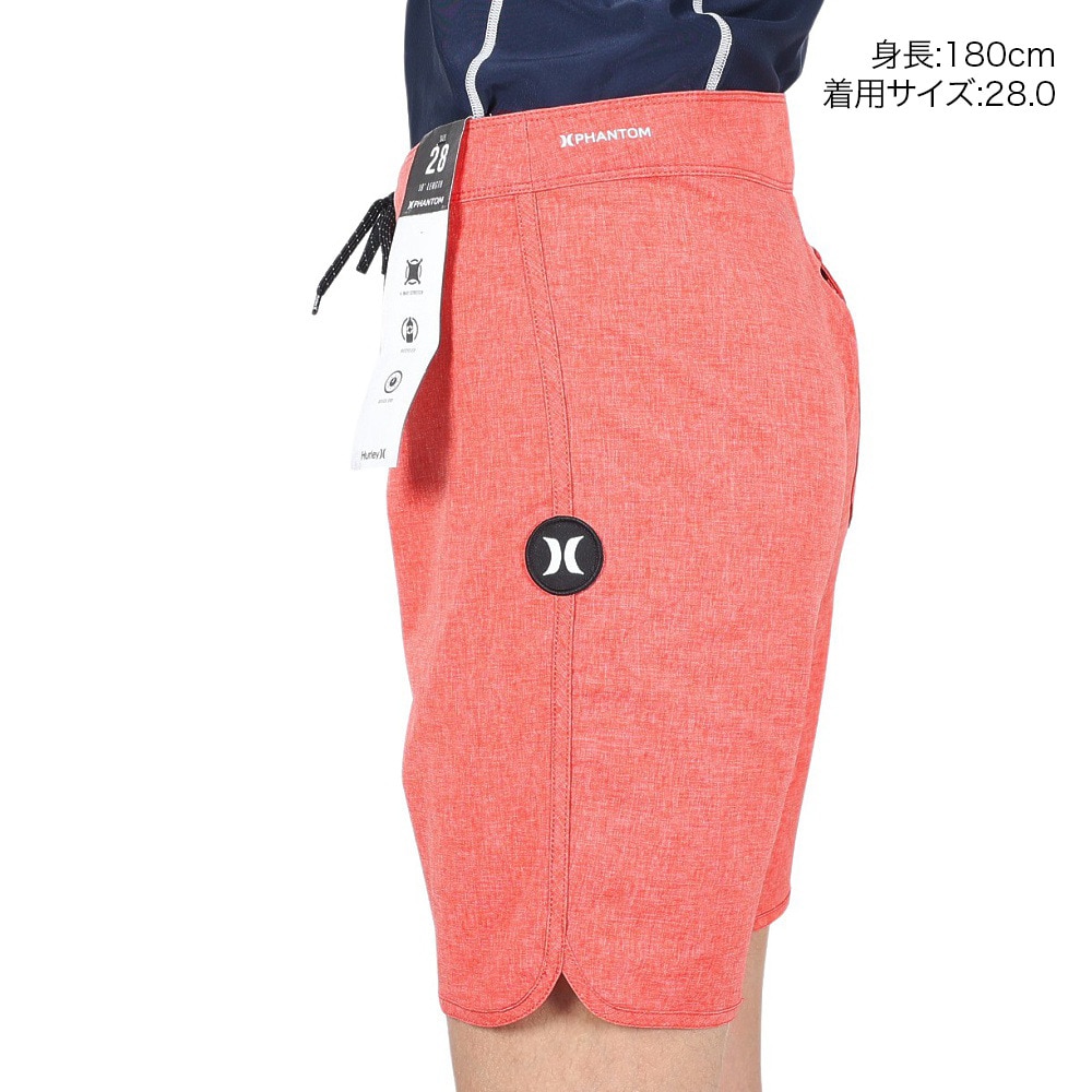 ハーレー（HURLEY）（メンズ）水着 海水パンツ ボードショーツ PHANTOM ONE&ONLY HEATHER 22 CZ5986-H637 スカーレット